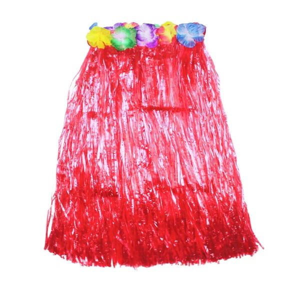 Saia Havaiana 40 cm Luau Fantasia Carnaval Festas Tam Unico