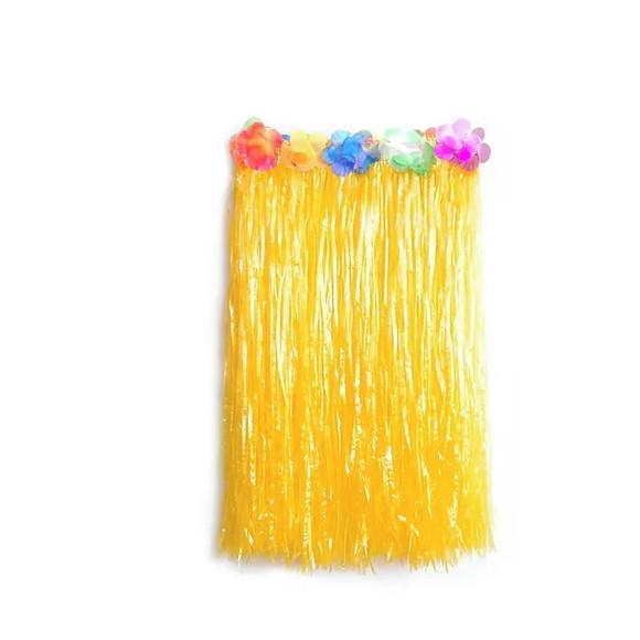 Saia Havaiana 40 cm Luau Fantasia Carnaval Festas Tam Unico