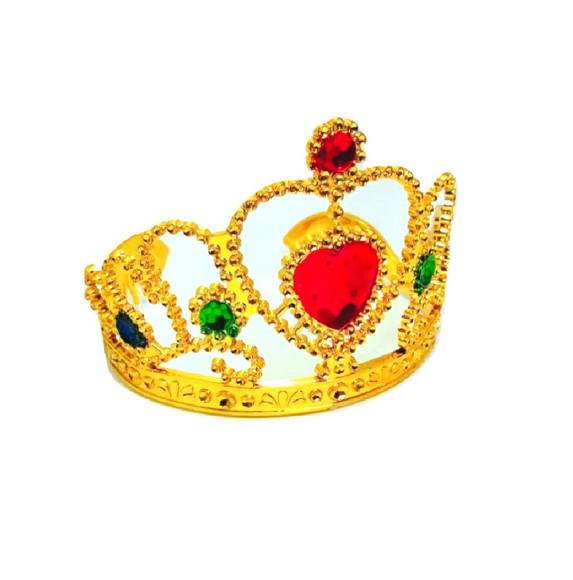 Tiara Princesa Ajustável Festa Coroa Rainha Carnaval