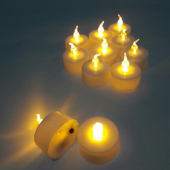 Vela de Led Decoração Luminária Bateria Inclusa