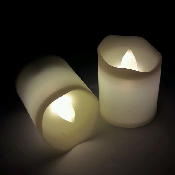 Vela de Led Decoração Luminária Bateria Inclusa - PROMOÇÃO