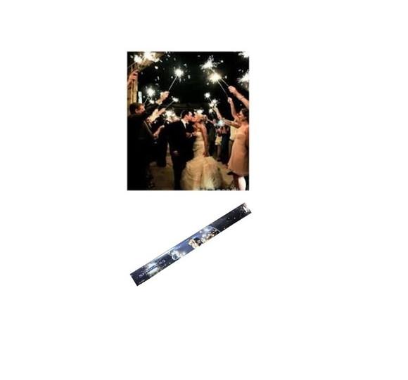 VELA SPARKLES 60CM (PCT C/5 UNIDADES)