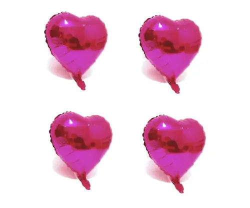100 Balão de Coração Decoração Festas Aniversários