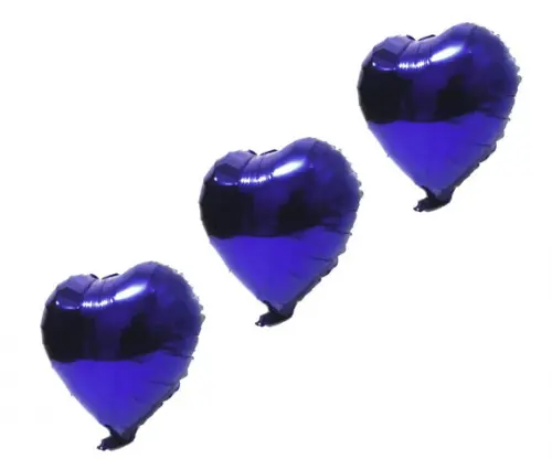 100 Balão de Coração Decoração Festas Aniversários