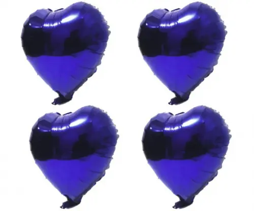 100 Balão de Coração Decoração Festas Aniversários