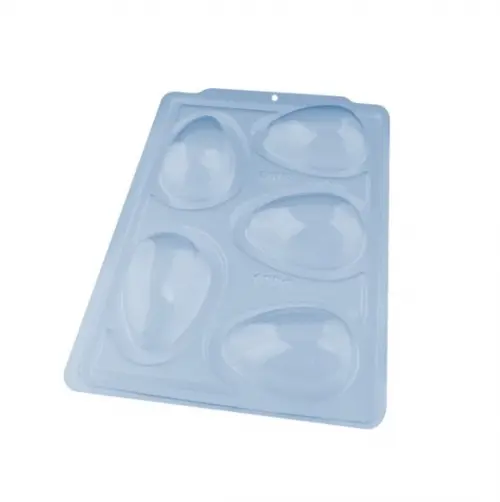 2 Formas 3 Partes p/ Ovo de Pascoa Liso 100g Bwb 3615 Sp 48