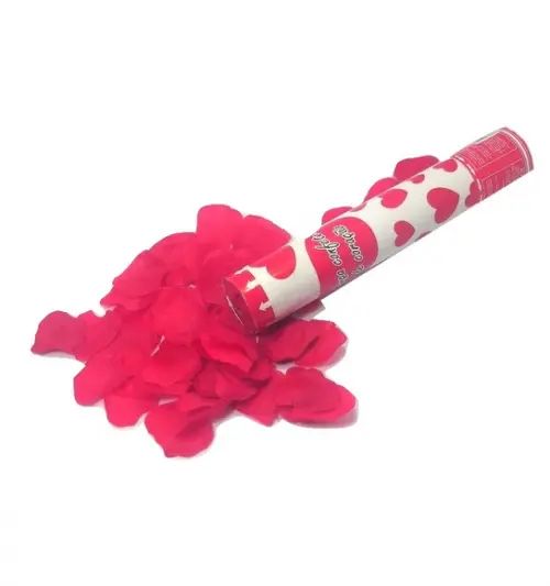 20 Lanca Confete Petalas de Rosa