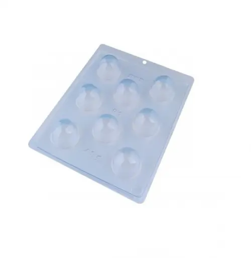 3 Formas p/ Trufa Média 40g Simples Pascoa Bwb 91 Chocolate