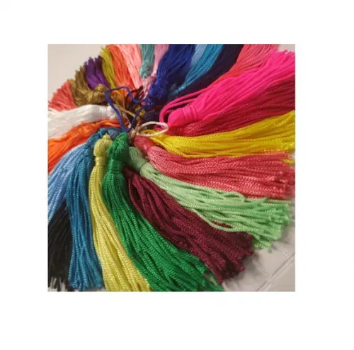 Aplique Tassel Com Fio 7cm - 10 Unidades