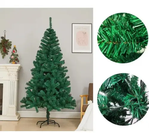 Arvore de Natal Luxo 2,10m 560 Galhos Cheia Frete Grátis