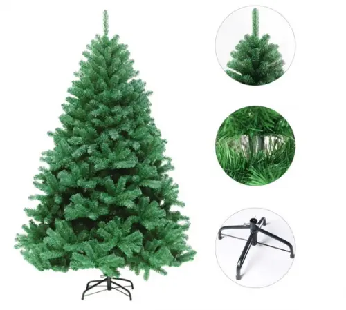 Arvore de Natal Luxo Verde 2,10m 540 Galhos Cheia Grande
