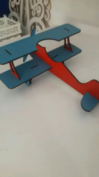 Avião mdf infantil Decoração
