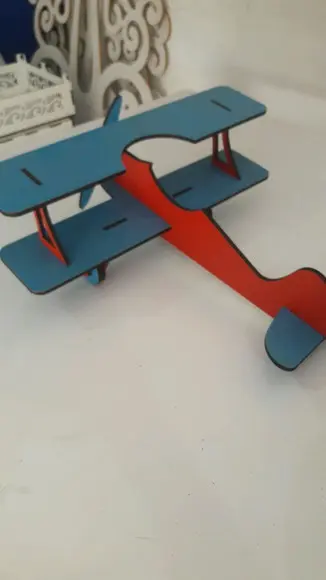 Avião mdf infantil Decoração