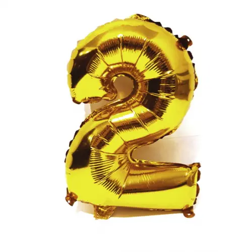 Balão Metalizado Dourado Prata Pronta Entrega 45cm