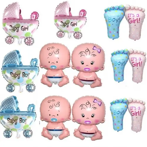 Balões Chá de Bebe Decoração Chá Revelação Festa Maternidade