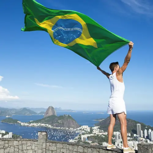 Bandeira Do Brasil Copa Seleção Tecido 150x100 Cm