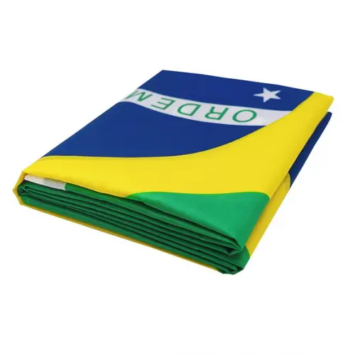 Bandeira Do Brasil Copa Seleção Tecido 150x100 Cm Grande