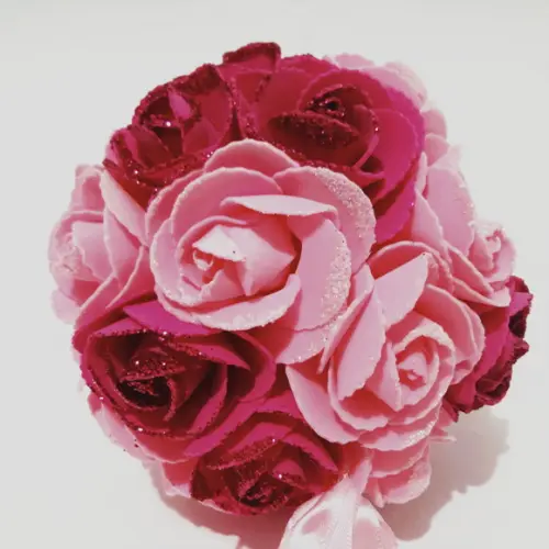 Buquê de Noiva Dama de Honra Daminha Flor Eva