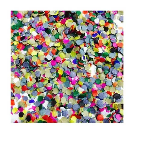Confete de Carnaval Colorido 100g Papel Festas Folia