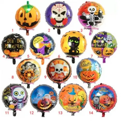 Kit 10 Balão Halloween Decoração Dia Das Bruxas