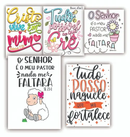 Kit 10 Quadros Religiosos Religião Quadro Decoração Salão