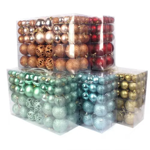 Kit 15 Bolas de Natal 4cm Várias Cores