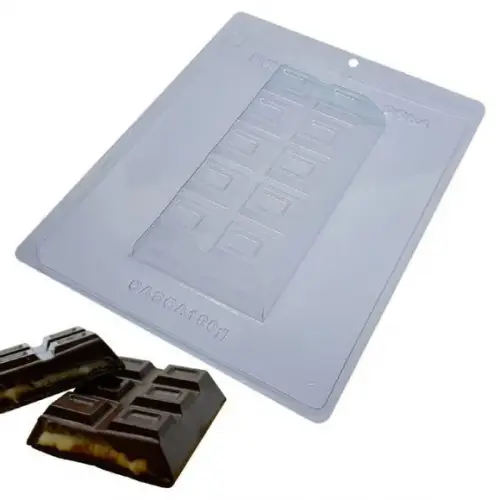 Kit 2 Formas Especial Barra de Chocolate 300g Pascoa Bwb9664