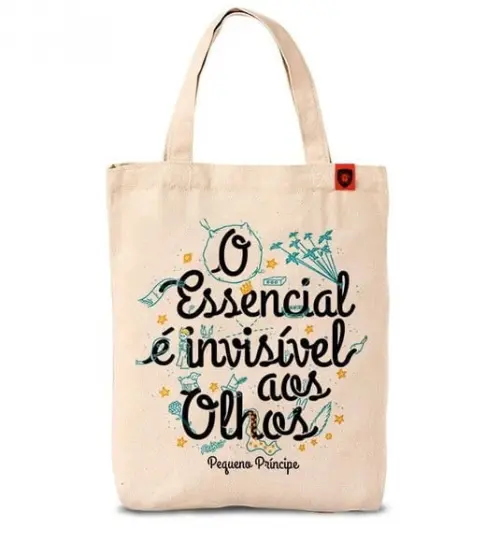 Kit 20 Ecobag Bolsa Sacola Personalizada Poliester 35x35cm