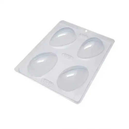 Kit 3 Formas de Ovo de Pascoa Liso 100g Bwb Simples 140