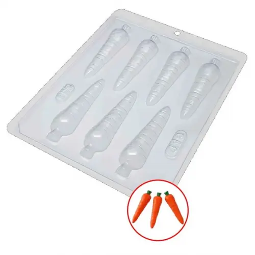 Kit 3 Formas de Cenouras 15g Simples Pascoa Bwb 3581 Sp 413