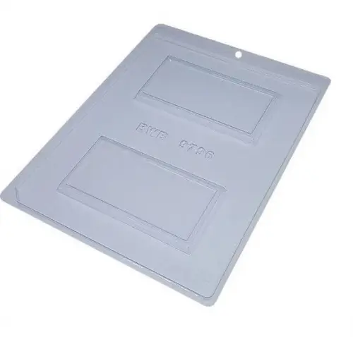 Kit 3 Formas Simples Tablete Liso Pascoa Bwb 9796 Chocolate