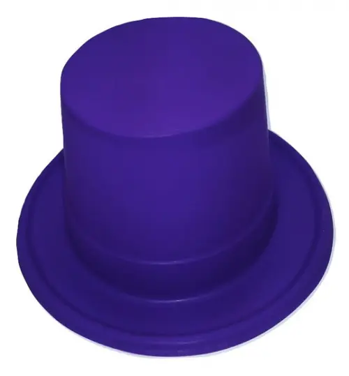 Kit 36 Chapéu Cartola Plástico Neon Festas Carnaval Sortidos