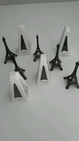 KIT 5 Estátuas Paris Torre Eiffel