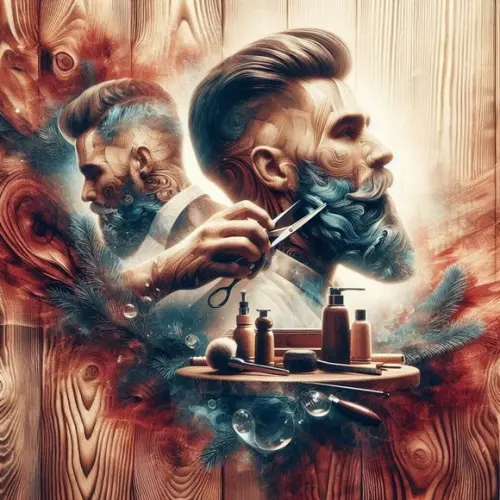 Kit 5 Quadros 15x20 Barbearia Barbeiro Bar Quadro de Parede