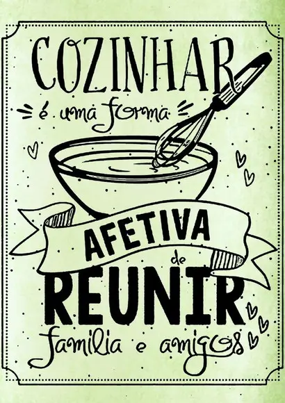 Kit 5 Quadros 15x20 Cozinha Cantinho do Café Cozinha Parede