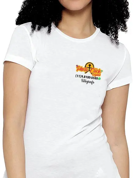 Kit 8 Camisetas Feminina Baby Look Personalizada Estampas