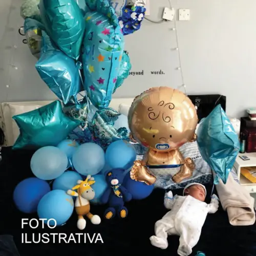 Kit Chá de Bebe Menino Decoração Aniversários Frete Grátis