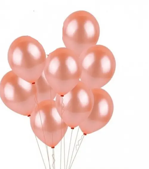 Kit Decoração Aniversário Rose Gold Festas Balão Bexigas