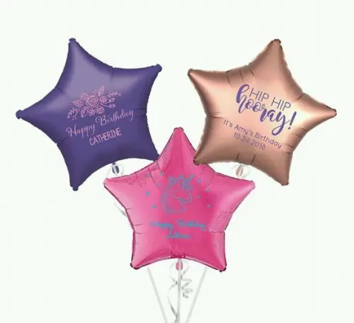 Kit Festa em Casa Balão Personalizado Decoraçao Aniversários