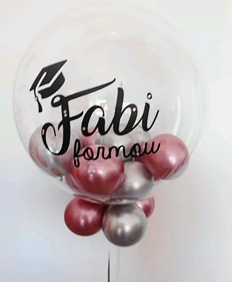 Kit Festa em Casa Balão Personalizado Decoraçao Aniversários