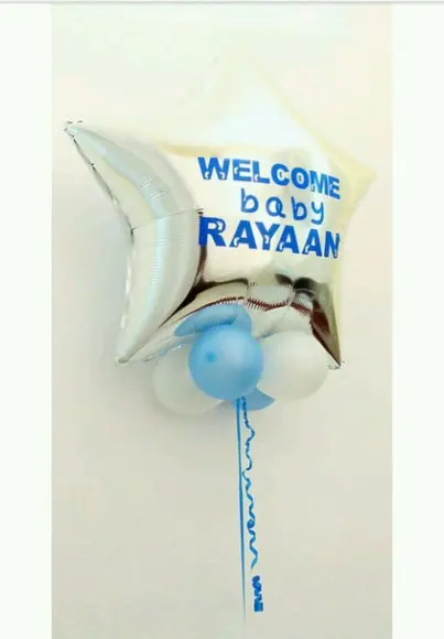 Kit Festa em Casa Balão Personalizado Decoraçao Aniversários