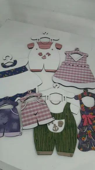 Kit mdf Chá de bebê Pronta Entrega