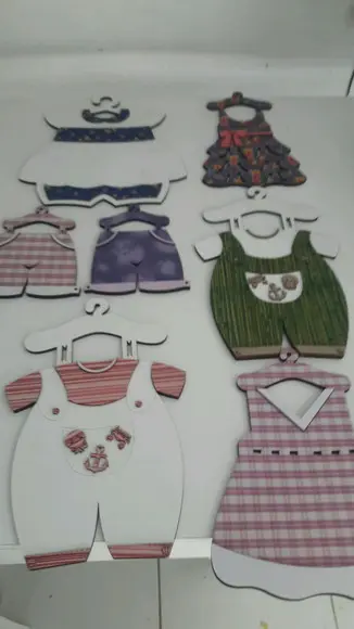 Kit mdf Chá de bebê Pronta Entrega