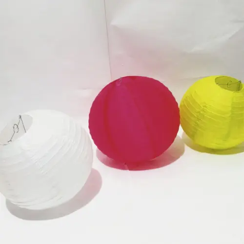 Luminária Japonesa Decoração Rosa