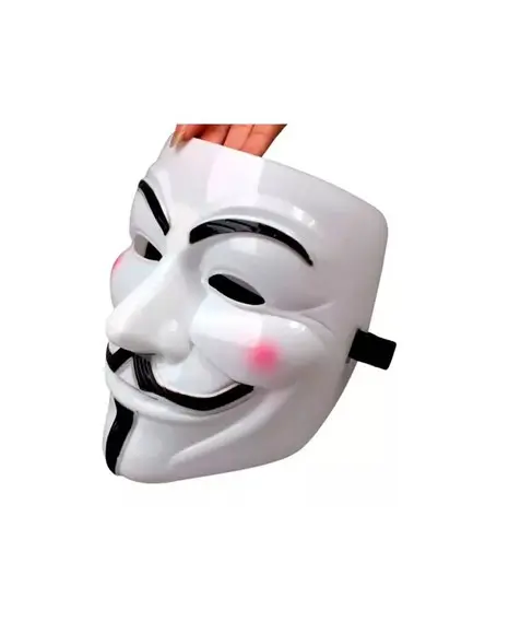 Mascara V de Vingança Carnaval Hallowenn Protesto Anonymous