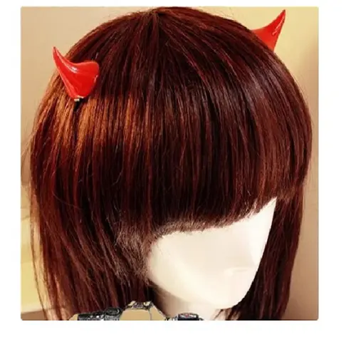 Par de Tic Tac 2 Chifres Cosplay Fantasia Halloween Carnaval