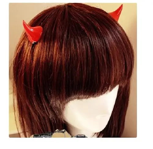 Par de Tic Tac 2 Chifres Cosplay Fantasia Halloween Carnaval
