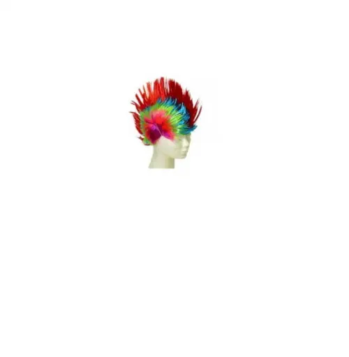 PERUCA PUNK MULTICOLORIDA C/1 UNIDADE