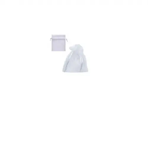 SACO DE ORGANZA 9X12 PCT C/100 UND (BRANCO)