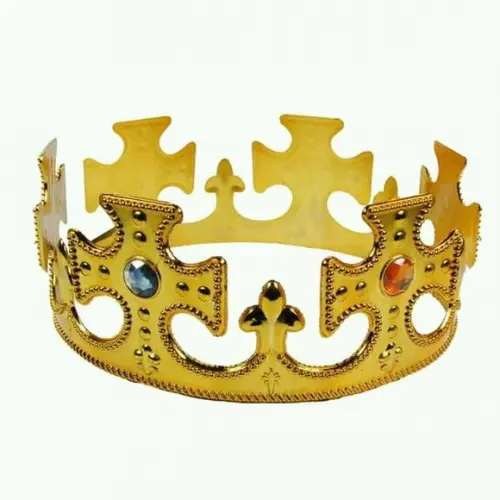 Tiara de Coroa Rei Fantasia Carnaval Festas